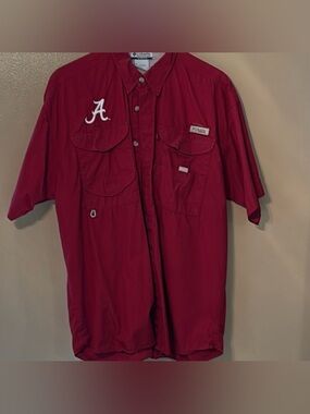 Columbia Alabama PFG Shirt Size M